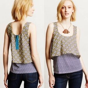 EUC Meadow Rue Throughway Geo Tiles Tiered Tank M​​​​​​